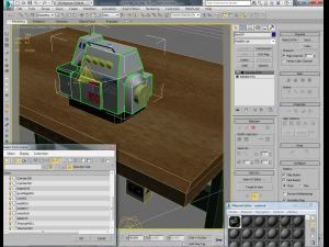 industrial overlock Model 3D