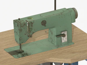 Sewing machine model 1022 3D Model