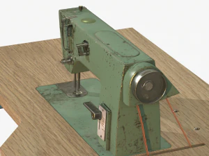 Sewing machine model 1022 3D Model