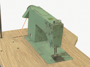 Sewing machine model 1022 Model 3D