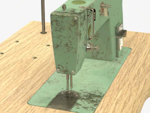 Sewing machine model 1022 3D Model