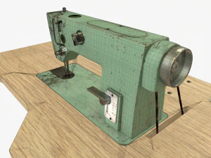 Sewing machine model 1022 3D Model