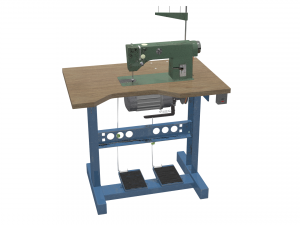 Sewing machine model 1022 Model 3D