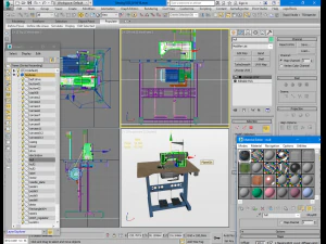 Sewing machine model 1022 3D Model