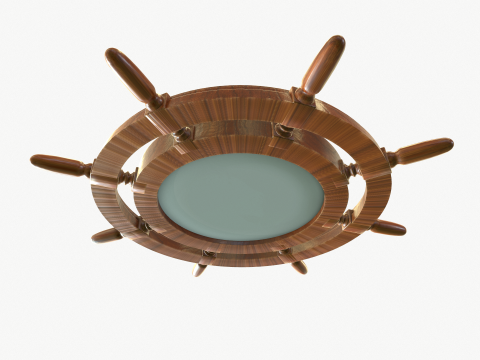 Wall clock for marine interior Modelo 3D