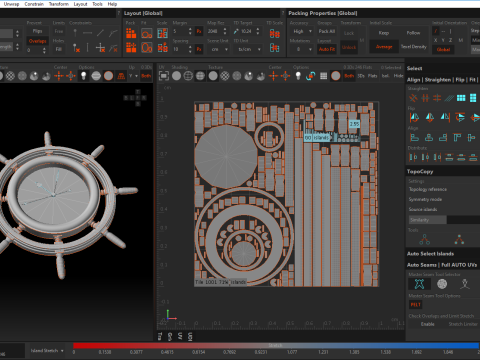 Wall clock for marine interior Modelo 3D