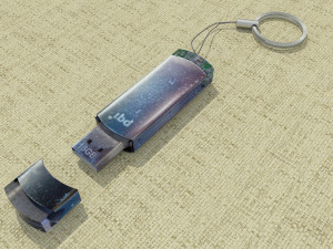 pq1 flash 16gb 3D Model