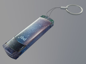 pq1 flash 16gb 3D Model