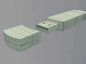 Pq1 flash 16gb 3D Model