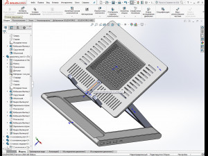 laptop stand design project 3Dモデル