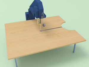 industrial strip cutting machine for fabrics Modelo 3D