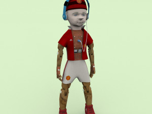 pinocchio 3D-Modell