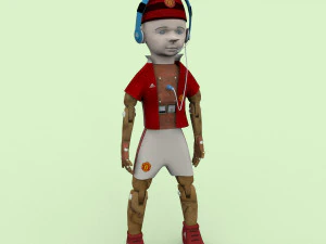 Pinocchio Modello 3D