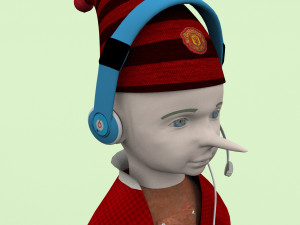 pinocchio Modelo 3D