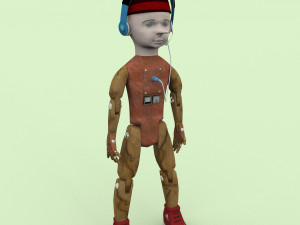pinocchio Modelo 3D