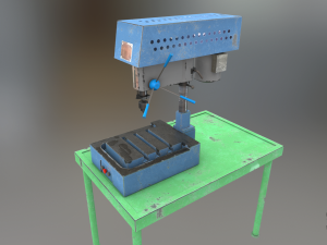 desktop drilling machine Modèle 3D