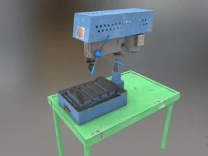 desktop drilling machine 3D Model