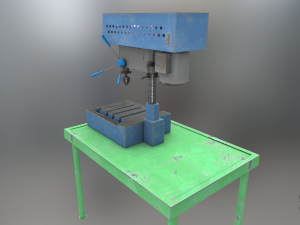desktop drilling machine Modèle 3D