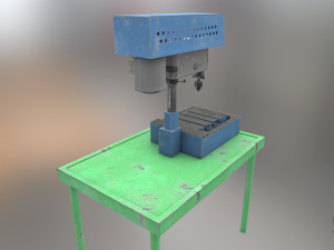 desktop drilling machine Modèle 3D