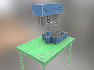 desktop drilling machine 3D Model