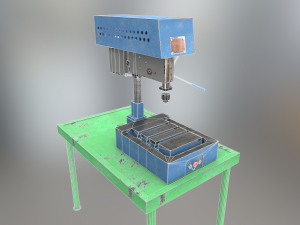 desktop drilling machine Modèle 3D