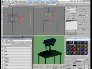 desktop drilling machine 3D Model