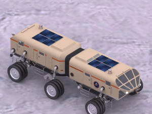 planetary rover antarctica 3D 模型