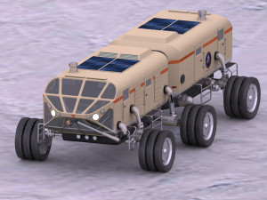 planetary rover antarctica 3D 模型