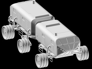 planetary rover antarctica 3D 模型