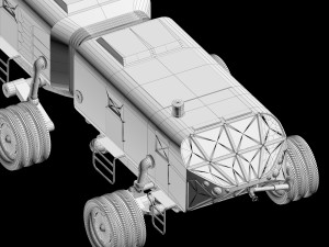 planetary rover antarctica 3D 模型