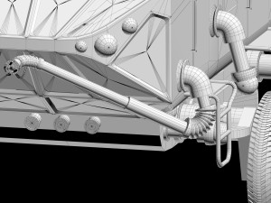 planetary rover antarctica 3D 模型
