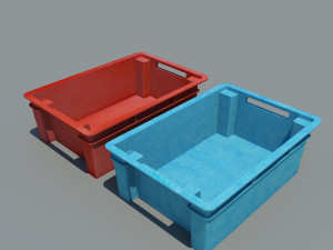 plastic crate Modelo 3D