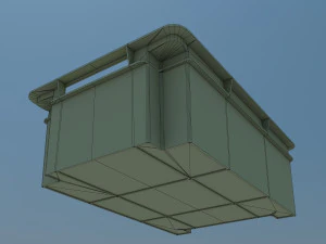 plastic crate 3D Model