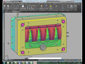 the mold for the manufacture of furniture support 3D Model