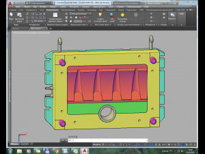 the mold for the manufacture of furniture support 3D Model