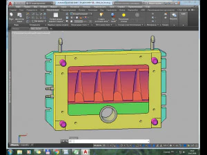 the mold for the manufacture of furniture support 3D Model