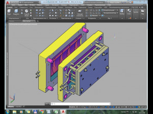 the mold for the manufacture of furniture support 3D Model