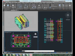 the mold for the manufacture of furniture support 3D Model