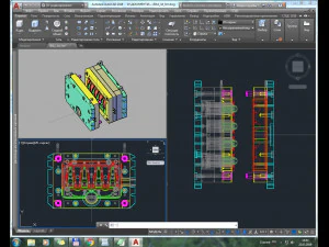 the mold for the manufacture of furniture support 3D Model