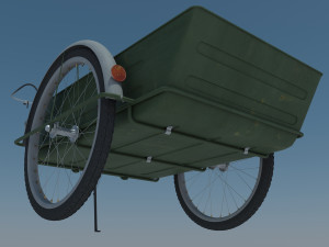 bicycle trolley Model 3D