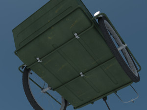 bicycle trolley Model 3D