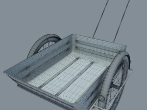bicycle trolley Model 3D