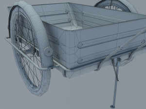 bicycle trolley Model 3D