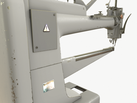 Sewing machine for shoes Modello 3D