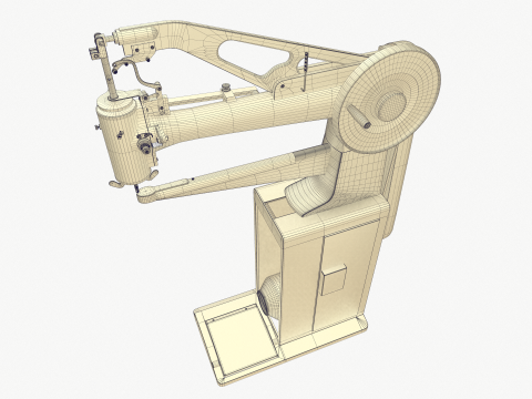 Sewing machine for shoes Modello 3D