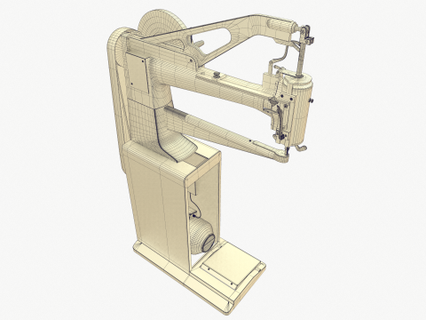 Sewing machine for shoes Modello 3D