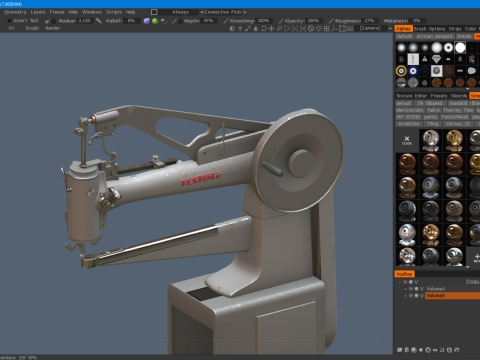 Sewing machine for shoes Modello 3D