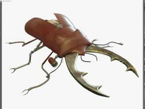 Beetle robot 3D Model