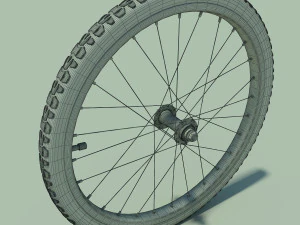 bicycle wheel 3D Model