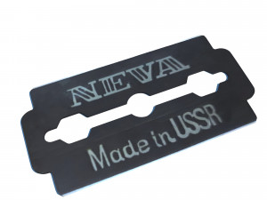 Neva blades razor Model 3D
